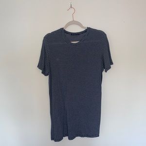 Brandy Melville Luana Striped T-Shirt Dress